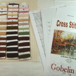 Cross stitch kit elements