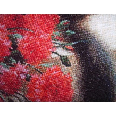 For Love (216 colors) - Completed Cross Stitch Tapestry